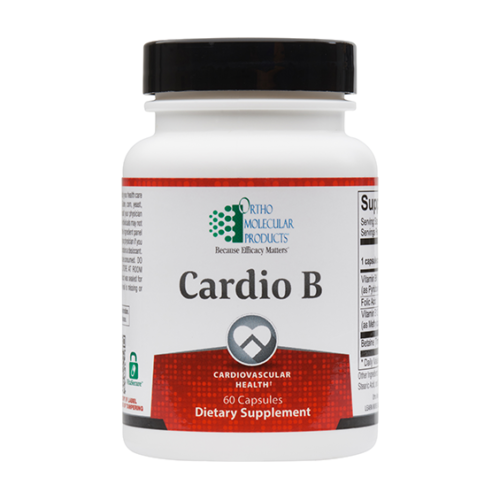 Cardio B by Ortho Molecular - 60 Capsules