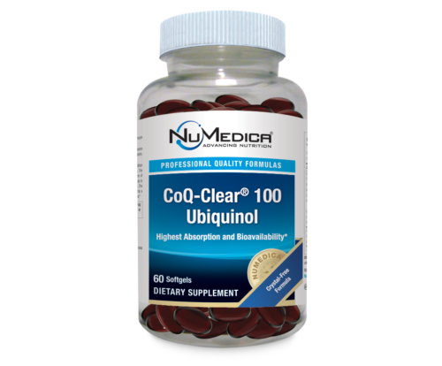 CoQ-Clear 100 Ubiquinol by NuMedica - 60 Softgels