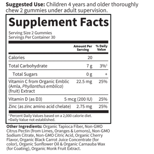 Immune Gummy- 60 Gummies Garden of Life - SRQ Care Pharmacy