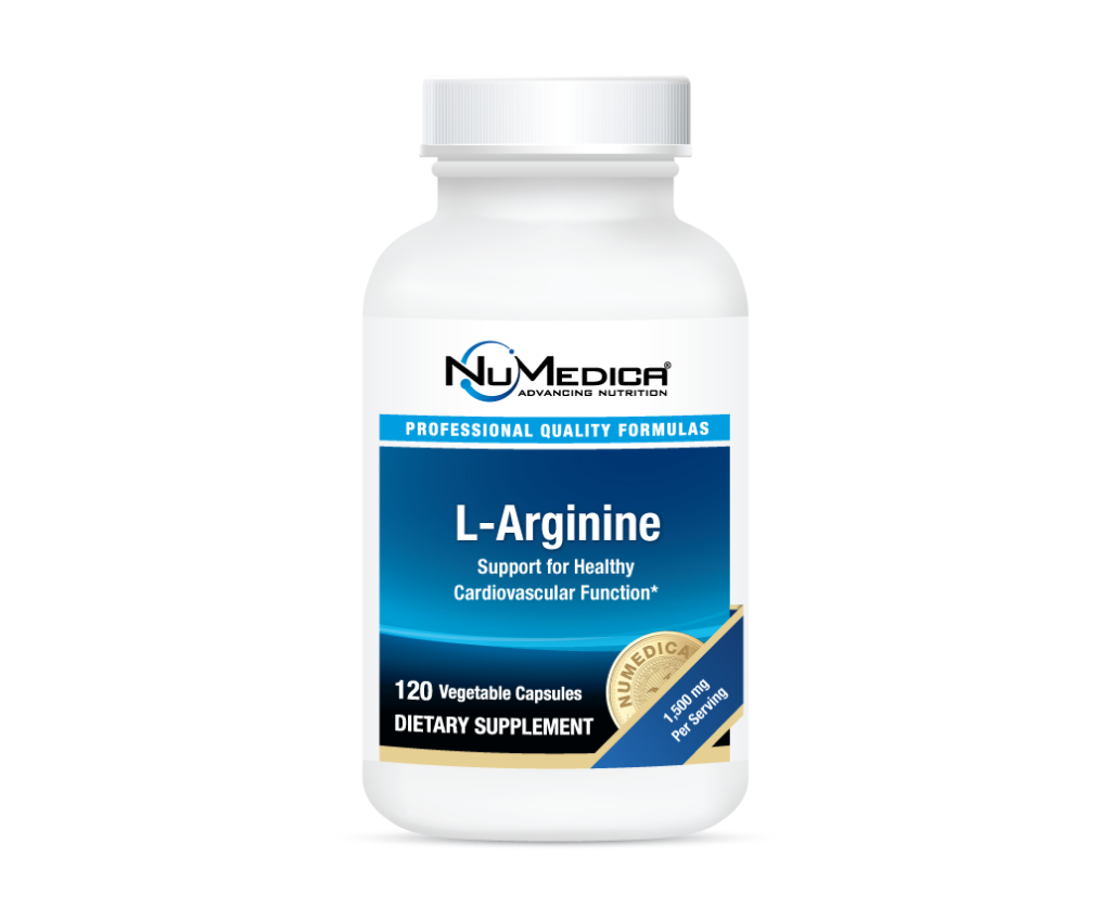 L-Arginine by NuMedica - 120 Capsules - SRQ Care Pharmacy