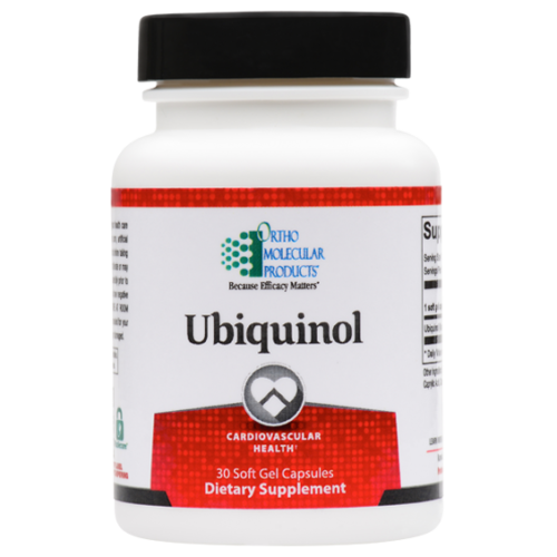 Ubiquinol by Ortho Molecular - 30 Capsules