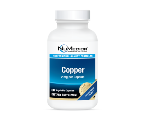 Copper 2mg by NuMedica - 60 Capsules