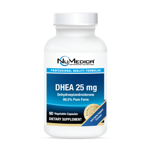 DHEA 25mg by NuMedica - 90 Capsules