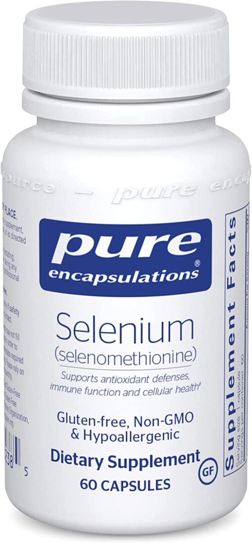 Selenium by Pure Encapsulations- 60 Capsules