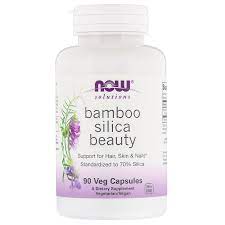 Bamboo Silica Beauty by NOW - 90 Capsules