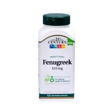 Fenugreek 610mg by 21st Century - 100 capsules