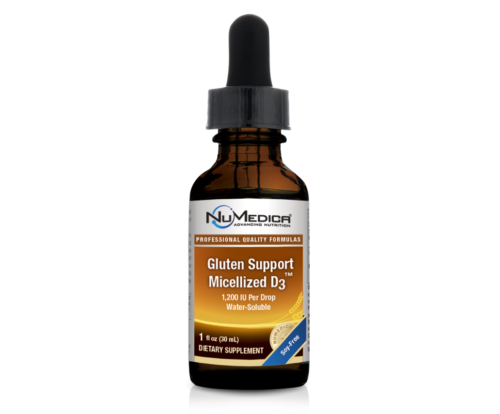 Gluten Support Micellized D3 by NuMedica - 30mL