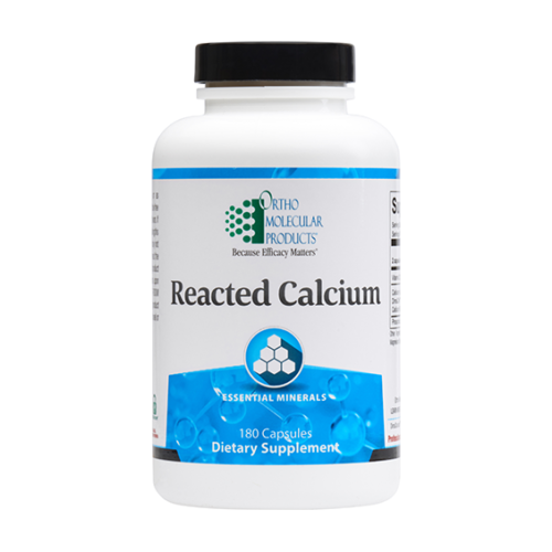 Reacted Calcium by Ortho Molecular - 180 Capsules