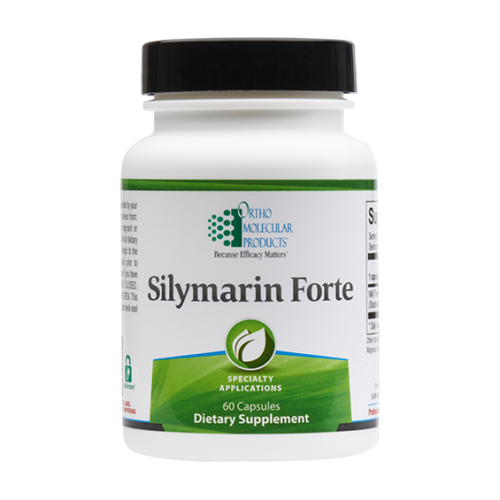 Silymarin Forte by Ortho Molecular - 60 Capsules