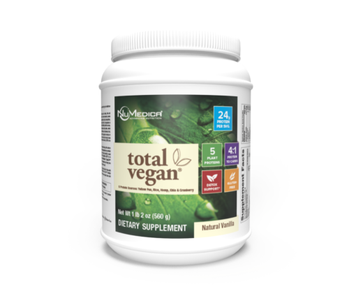 Total Vegan Natural Vanilla by NuMedica - 560 g