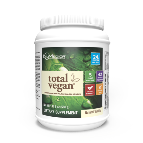 Total Vegan Natural Vanilla by NuMedica - 560 g