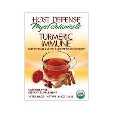 Myco Botanicals Turmeric Immune Tea by Host Defense - 16 Tea Bags