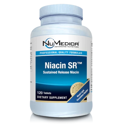 Niacin SR by NuMedica - 120 Tablets