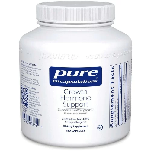 Growth Hormone Support by Pure Encapsulations - 180 Capsules