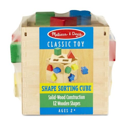 Shape Sorting Cube Classic Toy by Melissa & Doug