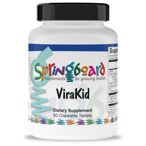 Springboard ViraKid by Ortho Molecular – 60 Chewable Tablets