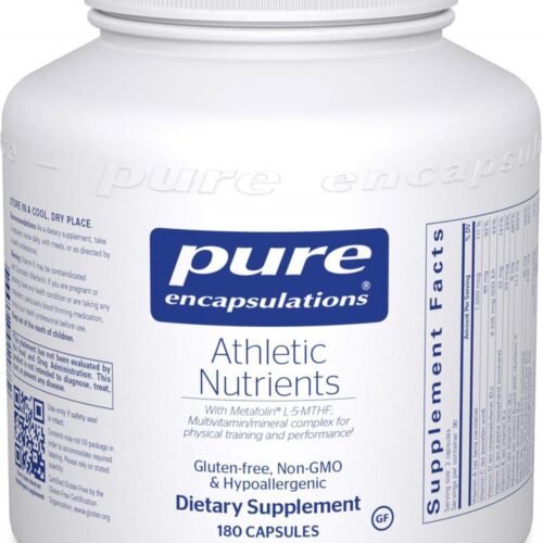 Athletic Nutrients by Pure Encapsulations - 180 Capsules