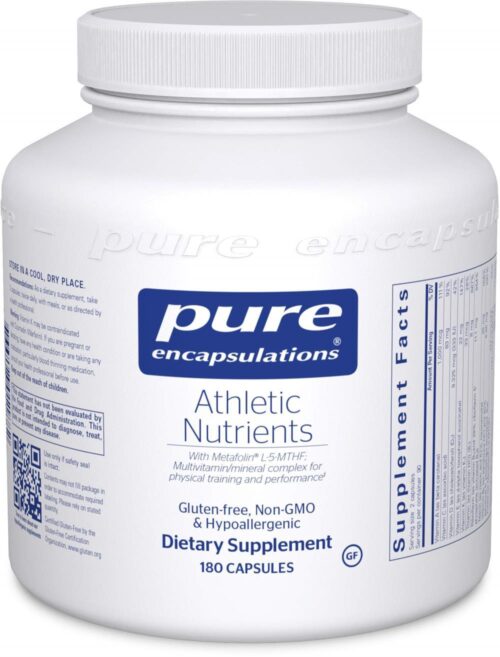 Athletic Nutrients by Pure Encapsulations - 180 Capsules