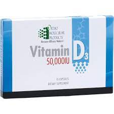 Vitamin D3 50,000 IU Blister Pack by Ortho Molecular- 15 Count