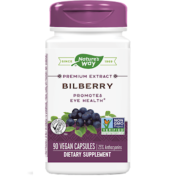 Bilberry Premium Extract by Nature's Way - 60 Vegan Capsule