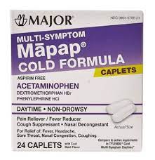 Multi-Symptom Mapap Cold Formula - Major