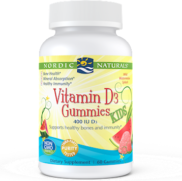 Kids Vitamin D3 60 gummies - Nordic Naturals