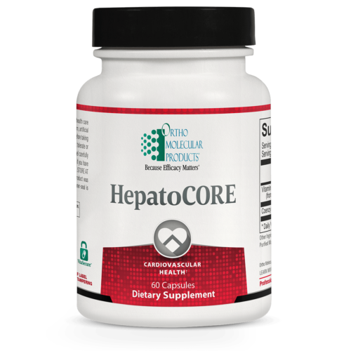 HepatoCORE by Ortho Molecular - 60 capsules